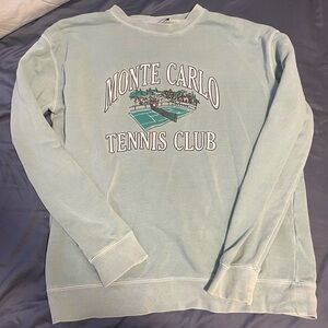 Vintage green oversized sweatshirt